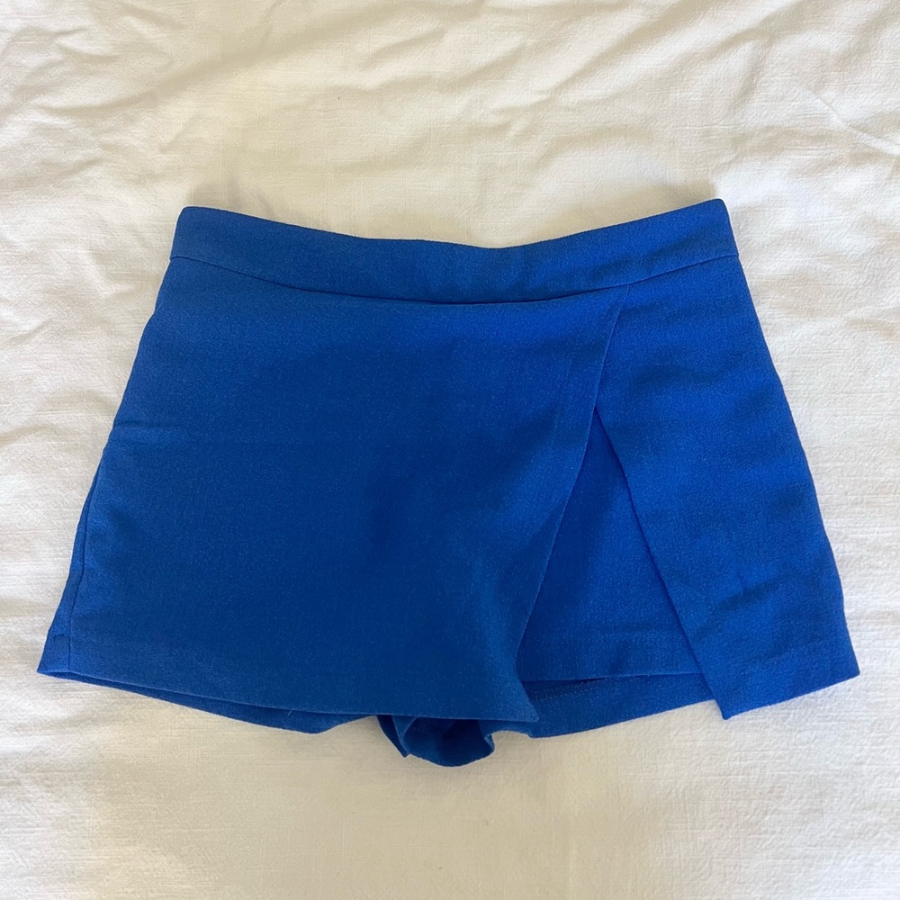 Atmosphere blue skort shorts